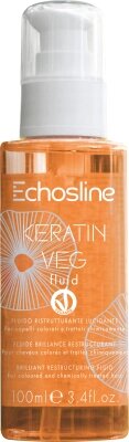 Флюид для волос Echos Line Keratin Veg Brilliant Restructuring Для окрашенных волос от компании Бесплатная доставка по Беларуси - фото 1