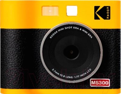 Фотоаппарат с мгновенной печатью Kodak MS300Y от компании Бесплатная доставка по Беларуси - фото 1