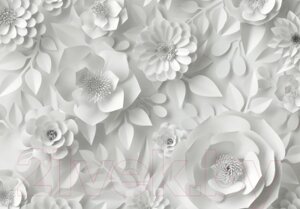 Фотообои листовые Citydecor Цветы модерн 3D