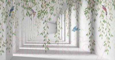 Фотообои листовые Citydecor Flower tunnel 3d 1 от компании Бесплатная доставка по Беларуси - фото 1