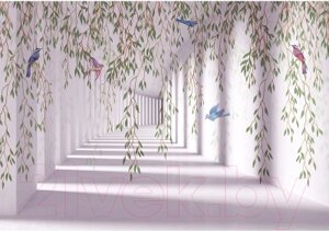 Фотообои листовые Citydecor Flower Tunnel 3D 5