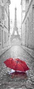 Фотообои листовые Citydecor Красный зонт