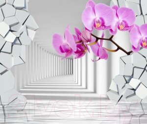 Фотообои листовые Citydecor Орхидея 3D