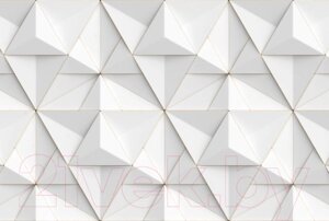 Фотообои листовые Vimala 3D Треугольники