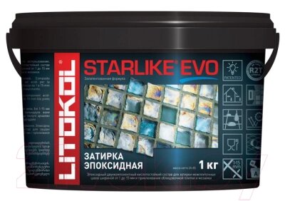 Фуга Litokol Эпоксидная Starlike Evo 225 от компании Бесплатная доставка по Беларуси - фото 1