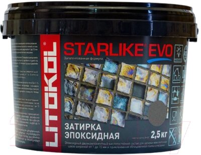Фуга Litokol Эпоксидная Starlike Evo S. 125 от компании Бесплатная доставка по Беларуси - фото 1
