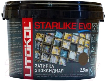 Фуга Litokol Эпоксидная Starlike Evo S. 235 от компании Бесплатная доставка по Беларуси - фото 1