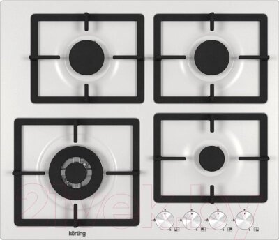 Газовая варочная панель Korting HG 697 CTW от компании Бесплатная доставка по Беларуси - фото 1