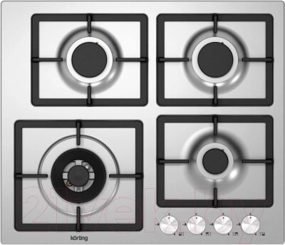 Газовая варочная панель Korting HG 697 CTX от компании Бесплатная доставка по Беларуси - фото 1