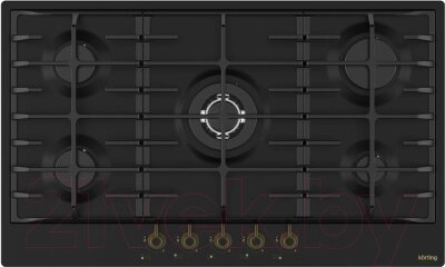 Газовая варочная панель Korting HG 945 CTRN от компании Бесплатная доставка по Беларуси - фото 1