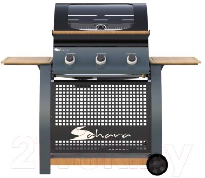 Газовый гриль Sahara 3 Burner Oak BBQ / S350EW-ST от компании Бесплатная доставка по Беларуси - фото 1