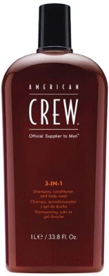 Гель для душа American Crew 3в1 от компании Бесплатная доставка по Беларуси - фото 1