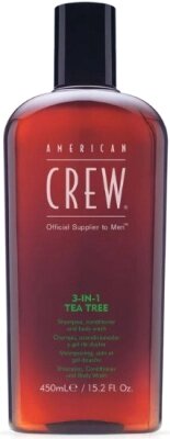 Гель для душа American Crew Чайное дерево 3в1 от компании Бесплатная доставка по Беларуси - фото 1