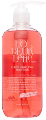 Гель для душа L'odeurlette In England Colorfit Cherry Fleur Body Wash от компании Бесплатная доставка по Беларуси - фото 1