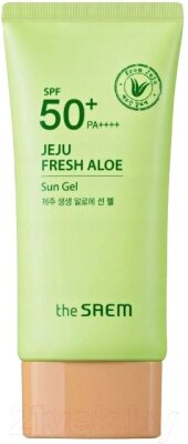 Гель для лица The Saem Jeju Fresh Aloe Sun Gel от компании Бесплатная доставка по Беларуси - фото 1