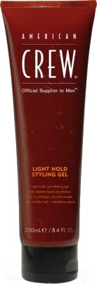 Гель для укладки волос American Crew Light Hold Gel Tube Слабой фиксации от компании Бесплатная доставка по Беларуси - фото 1