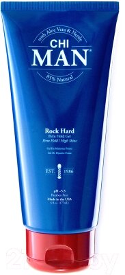 Гель для укладки волос CHI Man Rock Hard Firm Hold Gel сильной фиксации от компании Бесплатная доставка по Беларуси - фото 1