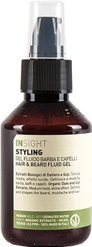 Гель для укладки волос Insight Hair & Beard Fluid Gel от компании Бесплатная доставка по Беларуси - фото 1