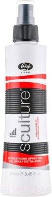 Гель для укладки волос Lisap Sculture Extrastrong Spray Gel экстра сильной фиксации от компании Бесплатная доставка по Беларуси - фото 1