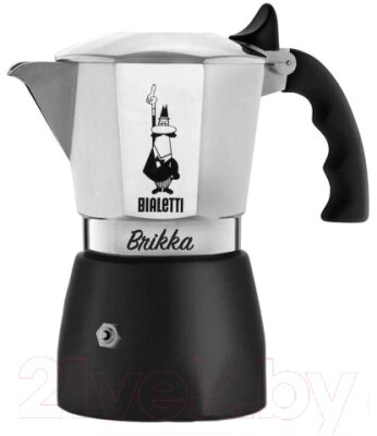 Гейзерная кофеварка Bialetti Brikka 2020 21012 / 7314 от компании Бесплатная доставка по Беларуси - фото 1