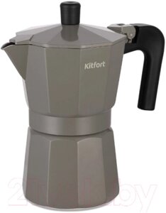 Гейзерная кофеварка Kitfort КТ-7147-1