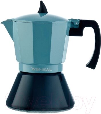 Гейзерная кофеварка Vensal VS3202GN от компании Бесплатная доставка по Беларуси - фото 1