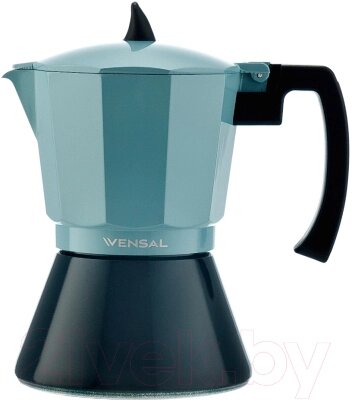 Гейзерная кофеварка Vensal VS3203GN от компании Бесплатная доставка по Беларуси - фото 1