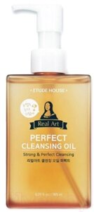 Гидрофильное масло Etude House Интенсивное очищающее Real Art Perfect Cleansing Oil
