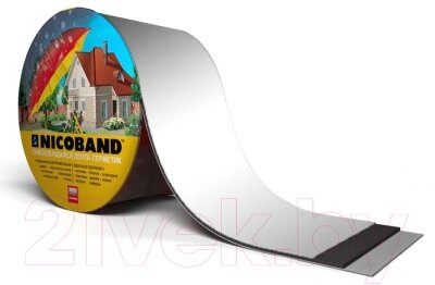 Гидроизоляционная лента Технониколь Nicoband 10см от компании Бесплатная доставка по Беларуси - фото 1