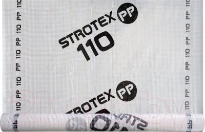 Гидроизоляционная пленка Strotex 110 PP от компании Бесплатная доставка по Беларуси - фото 1