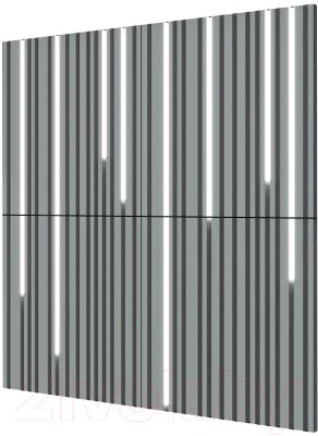 Гипсовая панель Eviro Barcode Led 500x500мм от компании Бесплатная доставка по Беларуси - фото 1