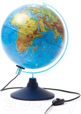 Глобус интерактивный Globen Физико-политический с подсветкой / 12500284 от компании Бесплатная доставка по Беларуси - фото 1