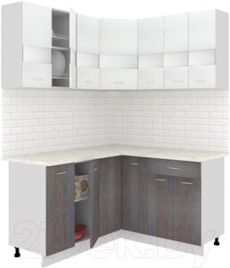 Готовая кухня Кортекс-мебель Корнелия Экстра 1.5x1.5м