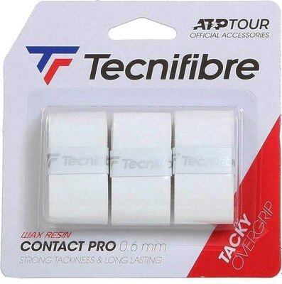 Грип для большого тенниса Tecnifibre Pro Contact Blanc / 52ATPCONWH от компании Бесплатная доставка по Беларуси - фото 1