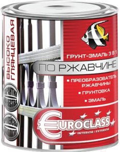 Грунт-эмаль Euroclass По ржавчине RAL 6005