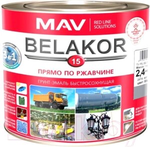 Грунт-эмаль MAV Belakor 15 Ral 7024