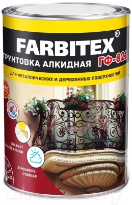 Грунтовка Farbitex ГФ-021 от компании Бесплатная доставка по Беларуси - фото 1