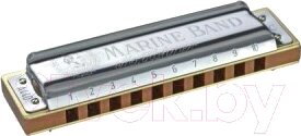 Губная гармошка Hohner Marine Band 1896/20 A / M1896106 от компании Бесплатная доставка по Беларуси - фото 1