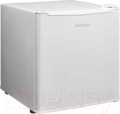 Холодильник с морозильником Oursson RF0480/WH от компании Бесплатная доставка по Беларуси - фото 1