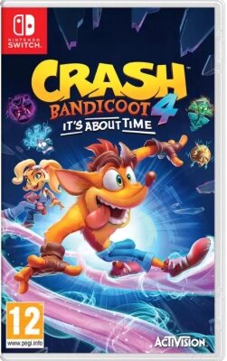 Игра для игровой консоли Nintendo Switch Crash Bandicoot 4. It’s About Time от компании Бесплатная доставка по Беларуси - фото 1