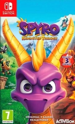 Игра для игровой консоли Nintendo Switch Spyro Reignited Trilogy от компании Бесплатная доставка по Беларуси - фото 1