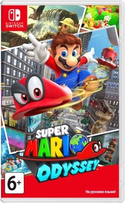 Игра для игровой консоли Nintendo Switch Super Mario Odyssey от компании Бесплатная доставка по Беларуси - фото 1