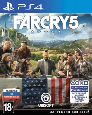 Игра для игровой консоли PlayStation 4 Far Cry 5 от компании Бесплатная доставка по Беларуси - фото 1