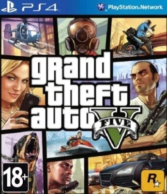 Игра для игровой консоли PlayStation 4 Grand Theft Auto V. Premium Edition от компании Бесплатная доставка по Беларуси - фото 1