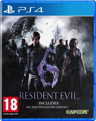 Игра для игровой консоли PlayStation 4 Resident Evil 6 от компании Бесплатная доставка по Беларуси - фото 1