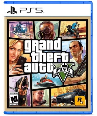 Игра для игровой консоли PlayStation 5 Grand Theft Auto V от компании Бесплатная доставка по Беларуси - фото 1