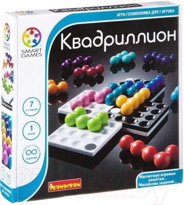 Игра-головоломка Bondibon Квадриллион / ВВ1057 от компании Бесплатная доставка по Беларуси - фото 1