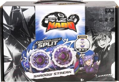 Игровой набор Infinity Nado Волчок Крэк Shadow Streak / 36067 от компании Бесплатная доставка по Беларуси - фото 1