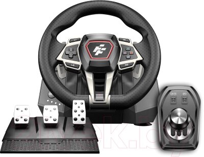 Игровой руль FlashFire Imola Force Feedback Racing Wheel F107 от компании Бесплатная доставка по Беларуси - фото 1