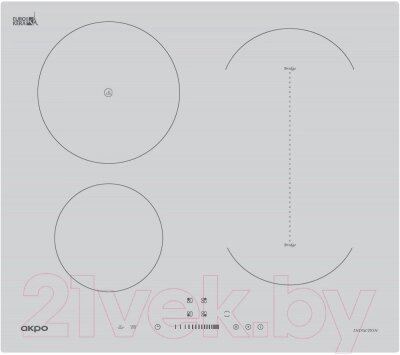 Индукционная варочная панель Akpo PIA 60 941 17CC WH от компании Бесплатная доставка по Беларуси - фото 1
